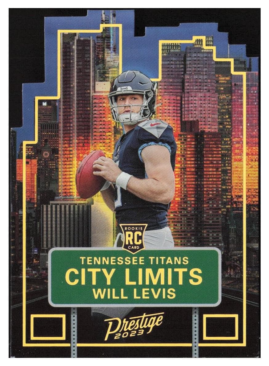 Will Levis 2023 panini Prestige City Limits