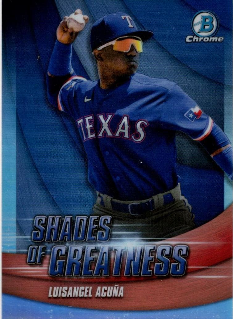 Luisangel Acuña 2022 bowman Bowman Chrome