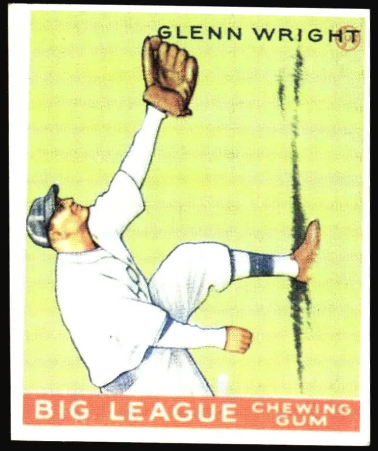 Glenn Wright 1933 unknown Goudey