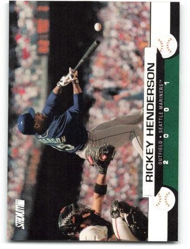 Rickey Henderson 2001 unknown Stadium Club