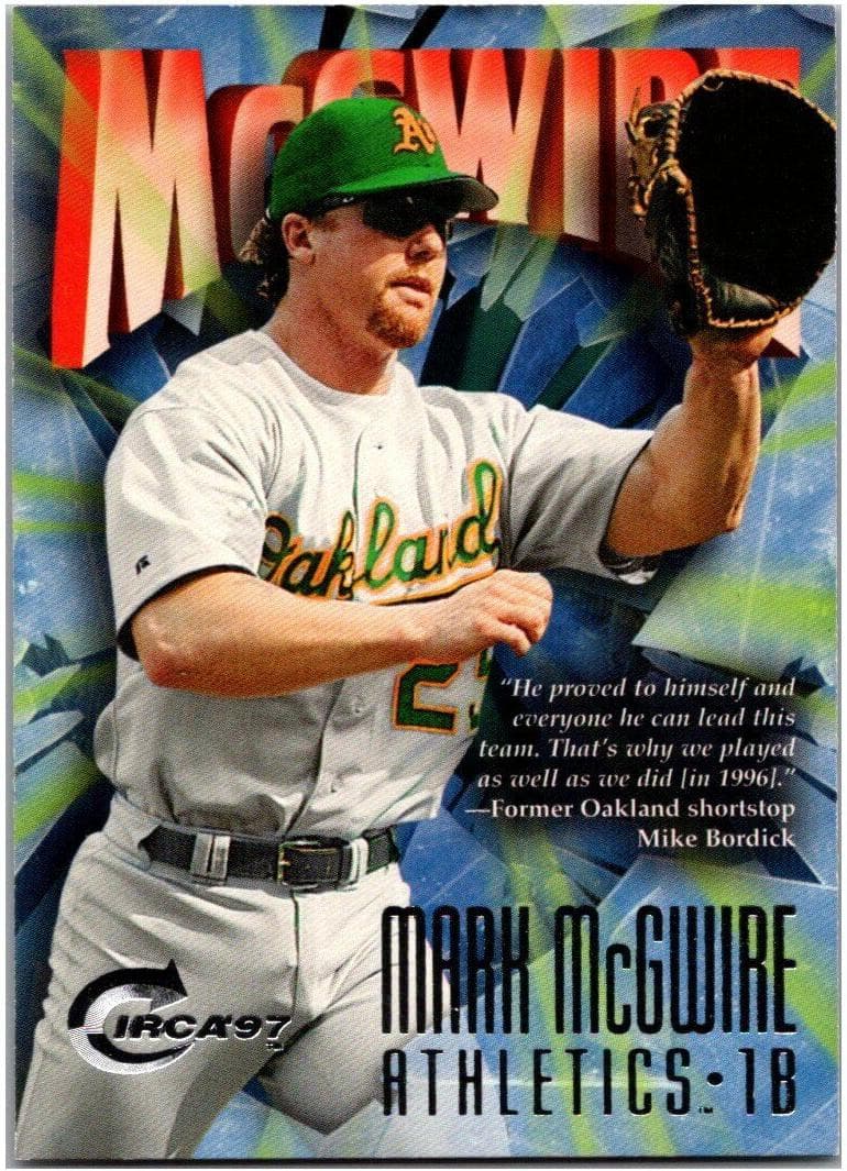 Mark McGwire 1997 unknown Circa