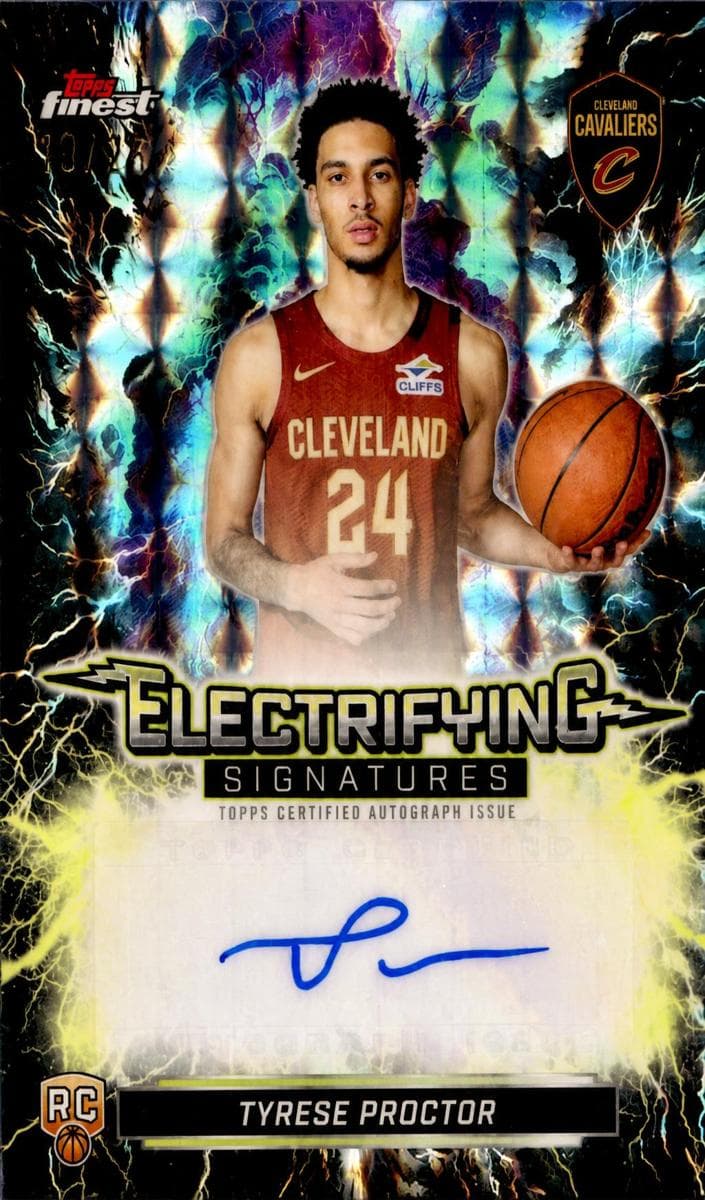 Tyrese Proctor 2025 topps Topps Finest