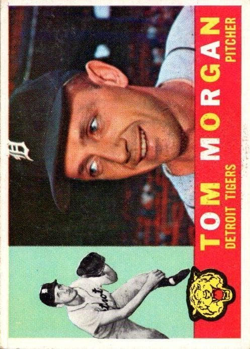 Tom Morgan 1960 topps Topps