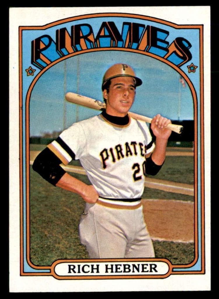 Rich Hebner 1972 topps Topps