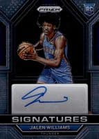 Jalen Williams 2022 panini Prizm Rookie Signatures
