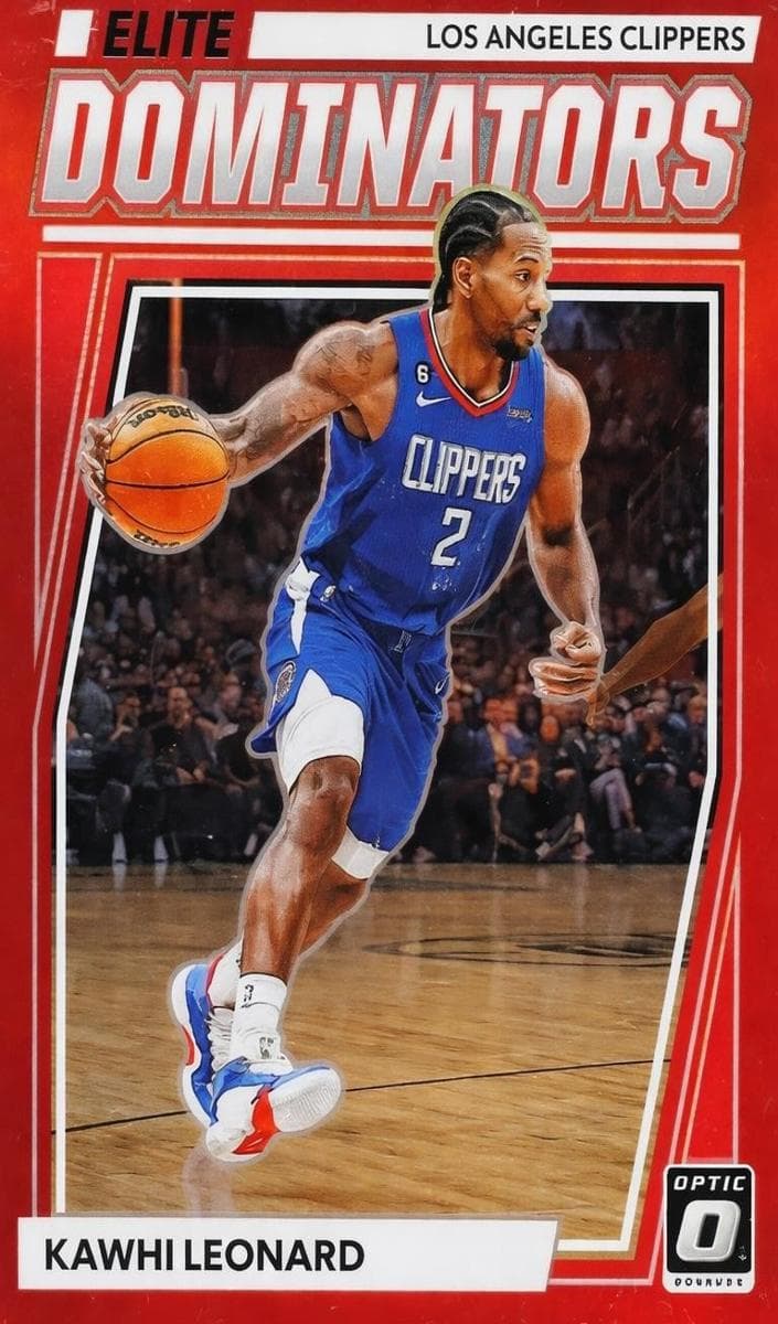 Kawhi Leonard 2022 panini Donruss Optic