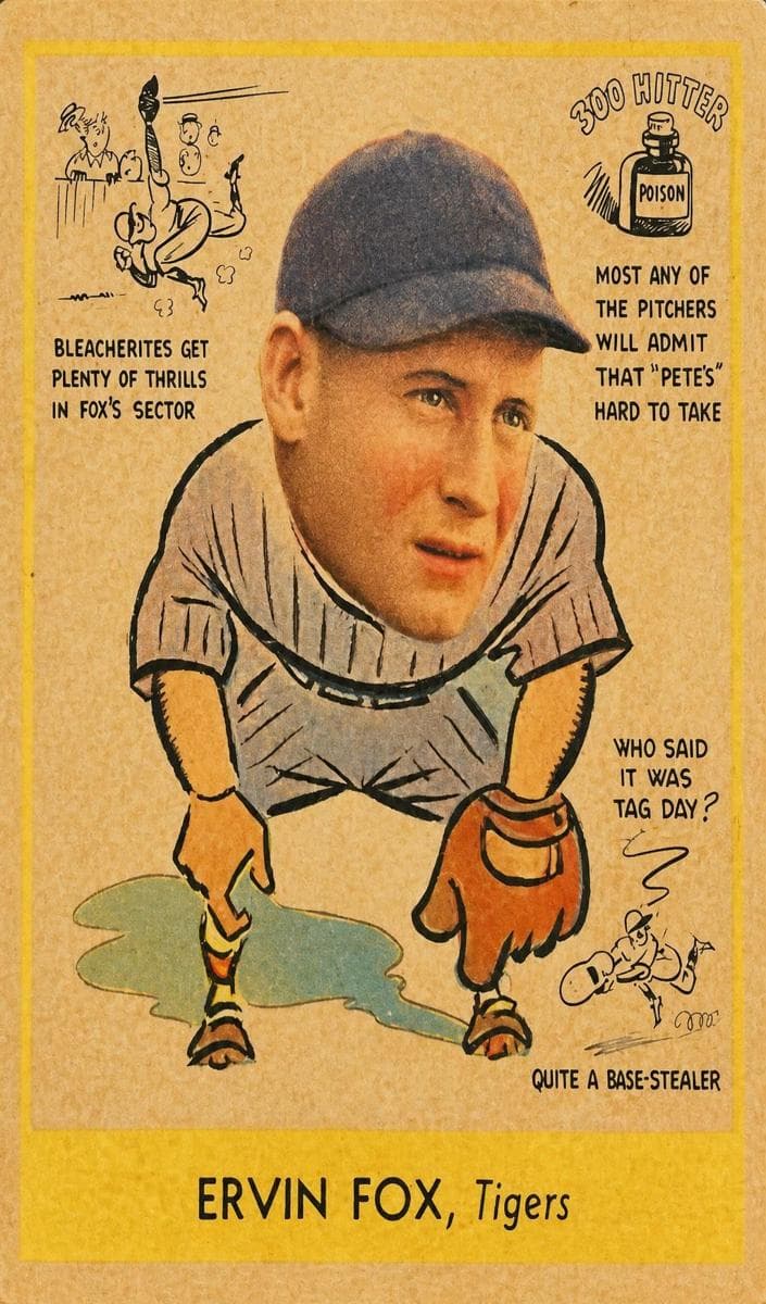 Ervin Fox 1938 unknown Goudey Heads-Up