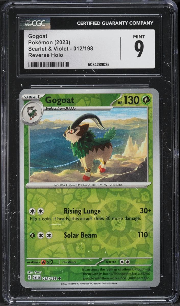 Gogoat trading card