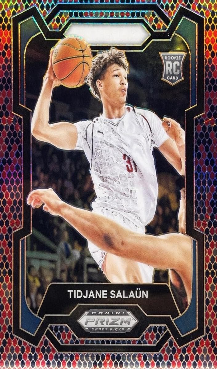 Tidjane Salaun 2024 panini Panini Prizm Draft Picks
