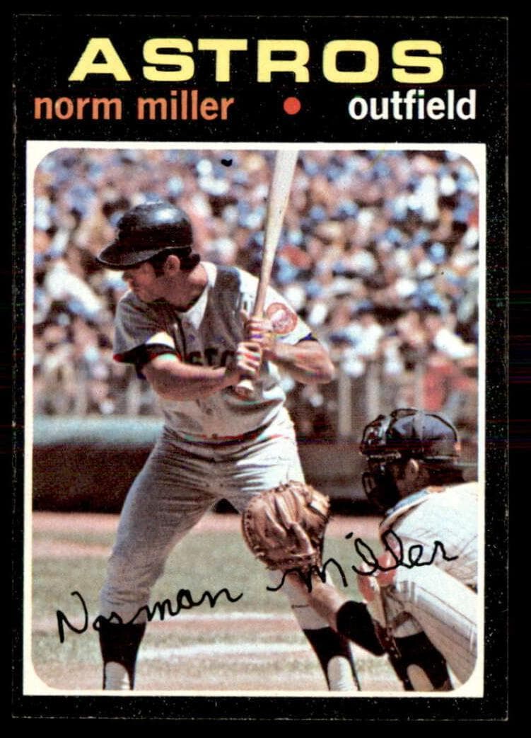 Norm Miller 1971 topps Topps