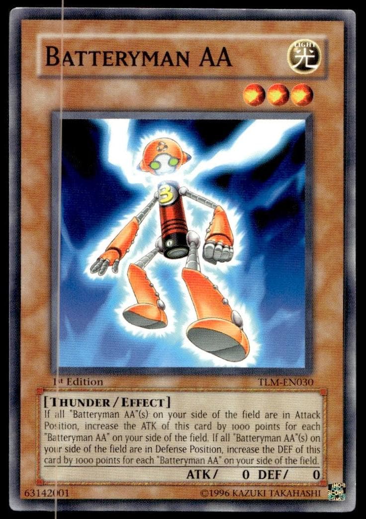 Batteryman AA 2005 Yu-Gi-Oh! The Lost Millennium