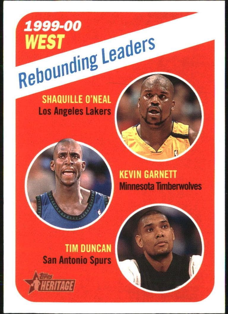 Scoring Leaders (Shaquille O'Neal / Allen Iverson / Grant Hill) 2000 topps