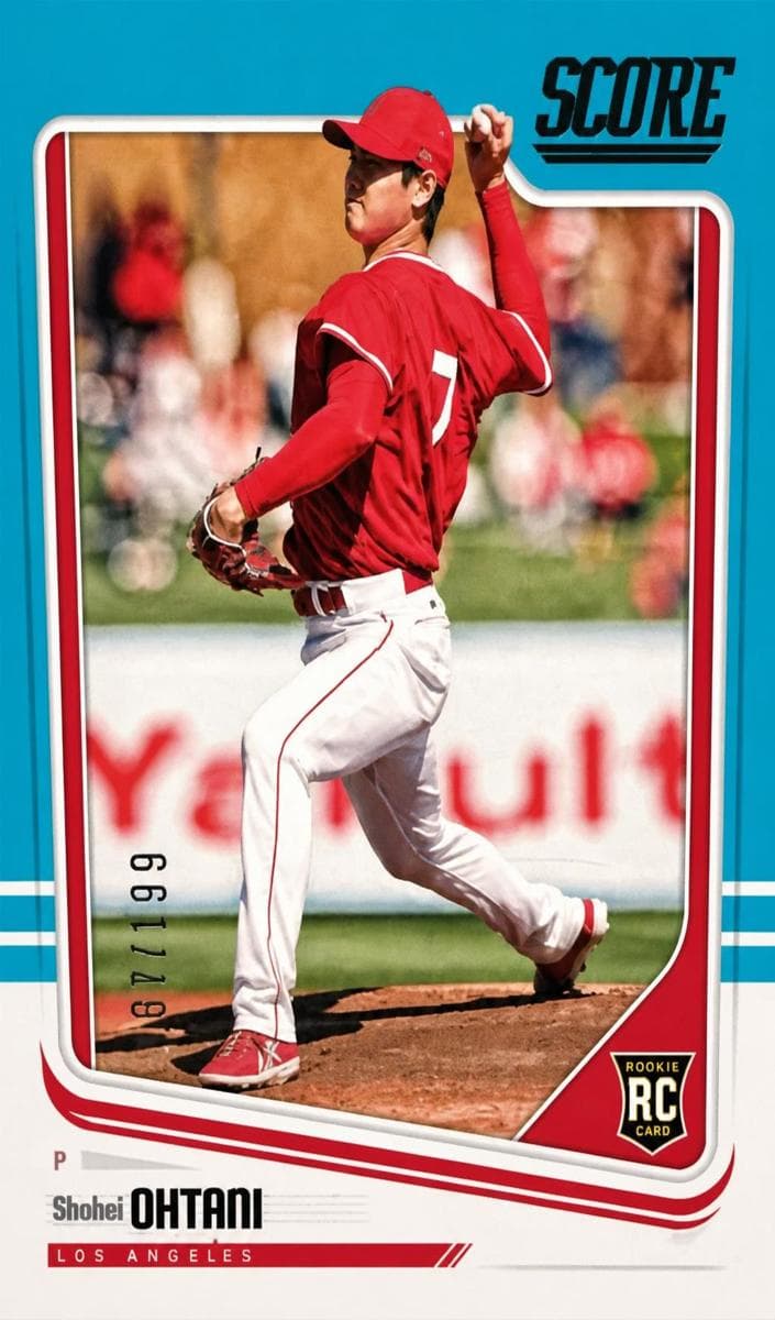Shohei Ohtani 2018 panini Panini Chronicles