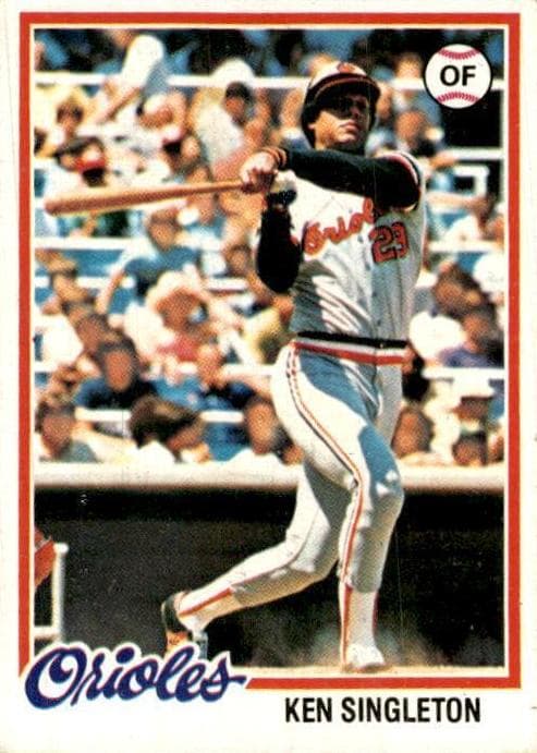 Ken Singleton 1978 topps Topps