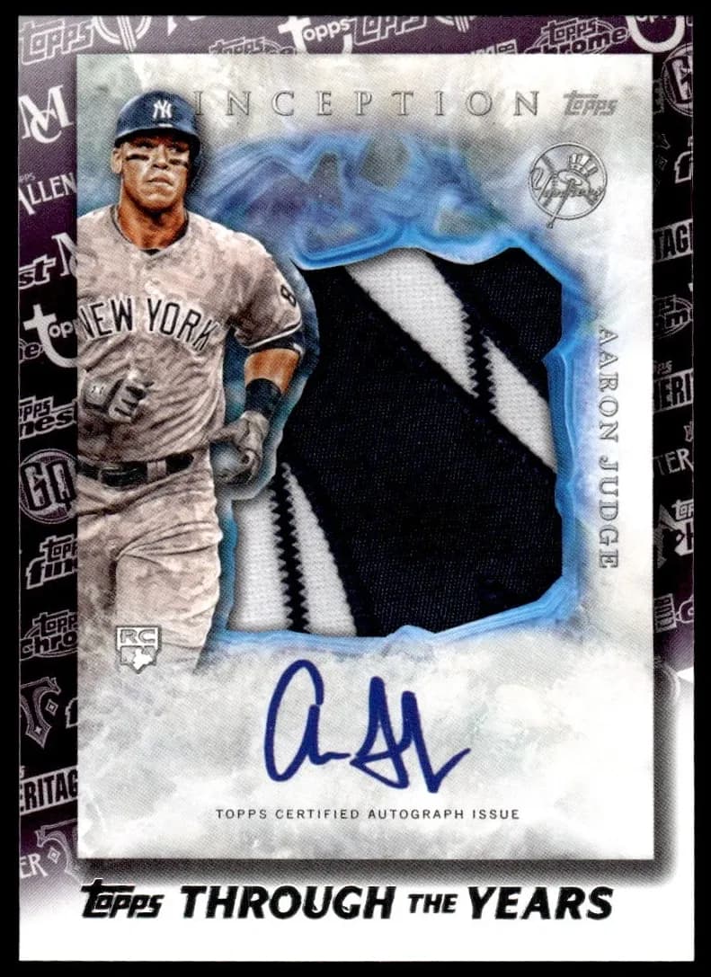Aaron Judge 2021 topps Topps