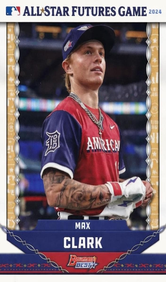 Max Clark 2024 bowman Bowman's Best