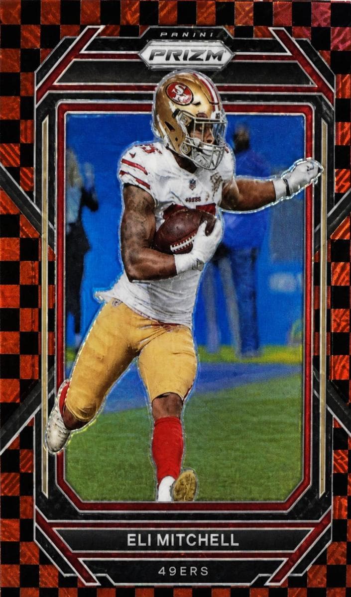 Eli Mitchell trading card