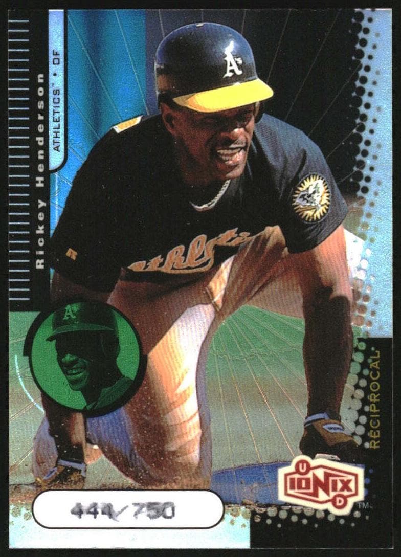 Rickey Henderson 1999 unknown UD Ionix