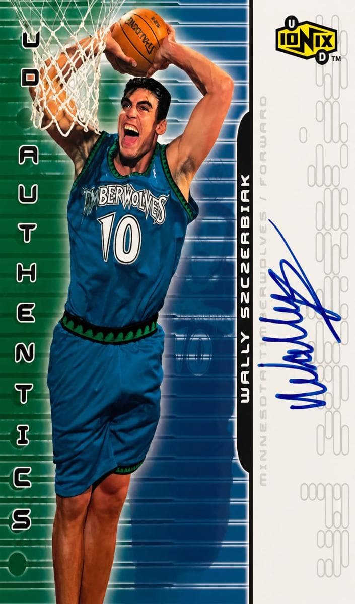 Wally Szczerbiak 1999 upper-deck Ionix