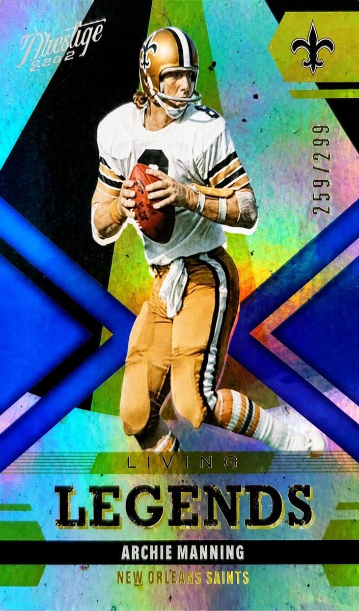 Archie Manning 2022 panini Panini Prestige