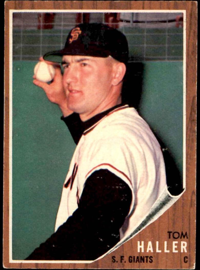 Tom Haller 1962 topps Topps