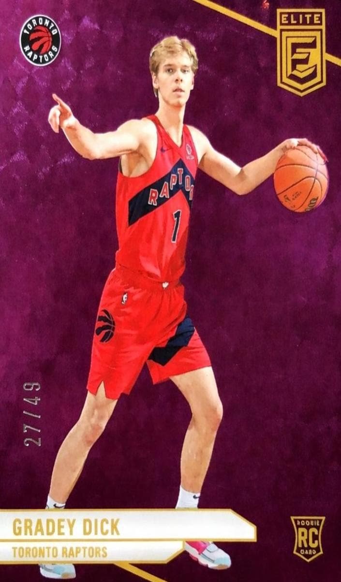 Gradey Dick 2023 panini Donruss Elite