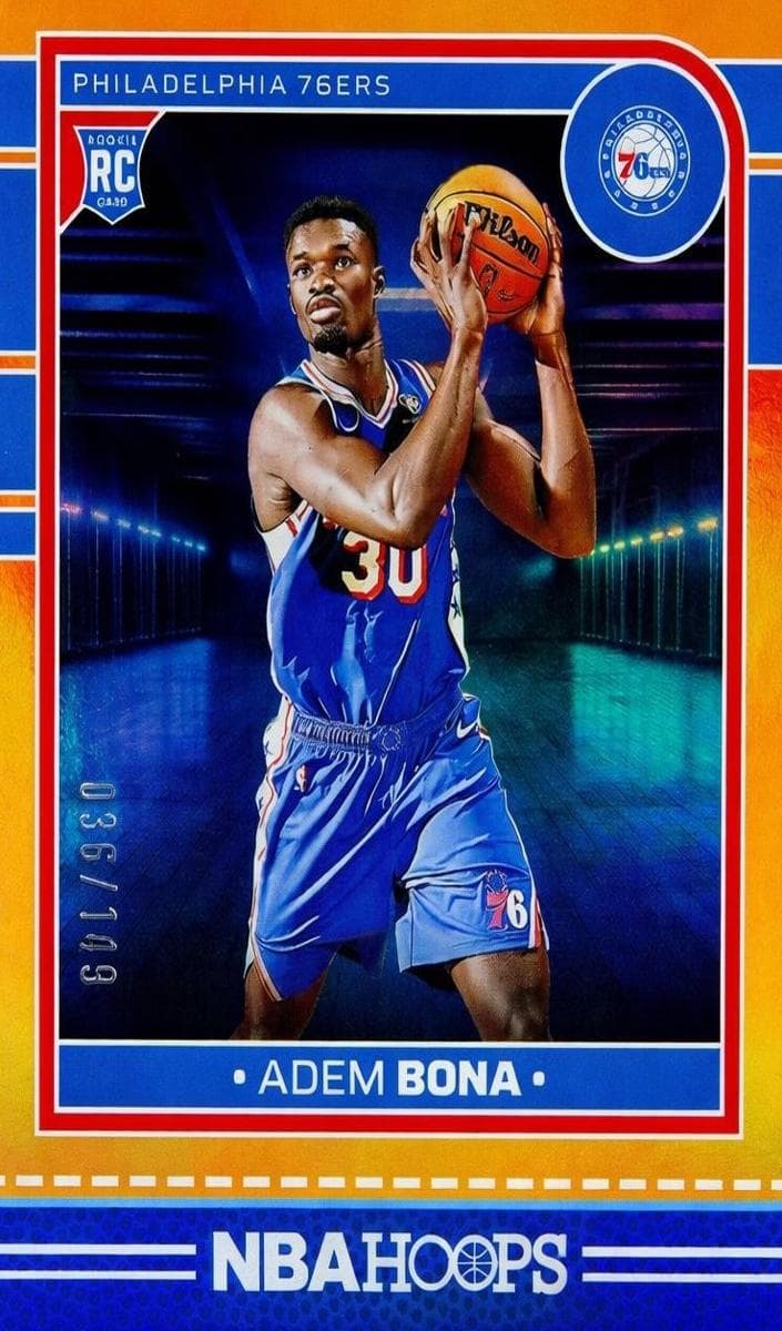 Adem Bona 2024 panini Hoops Winter