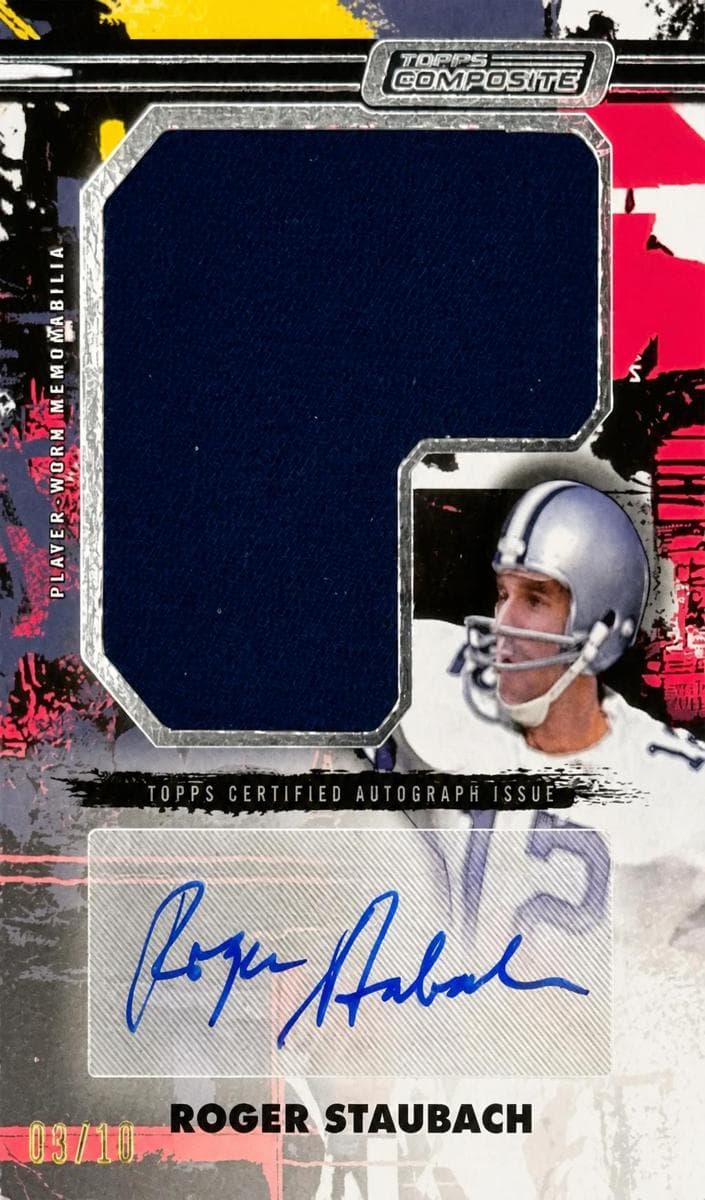 Roger Staubach 2023 topps Topps Composite