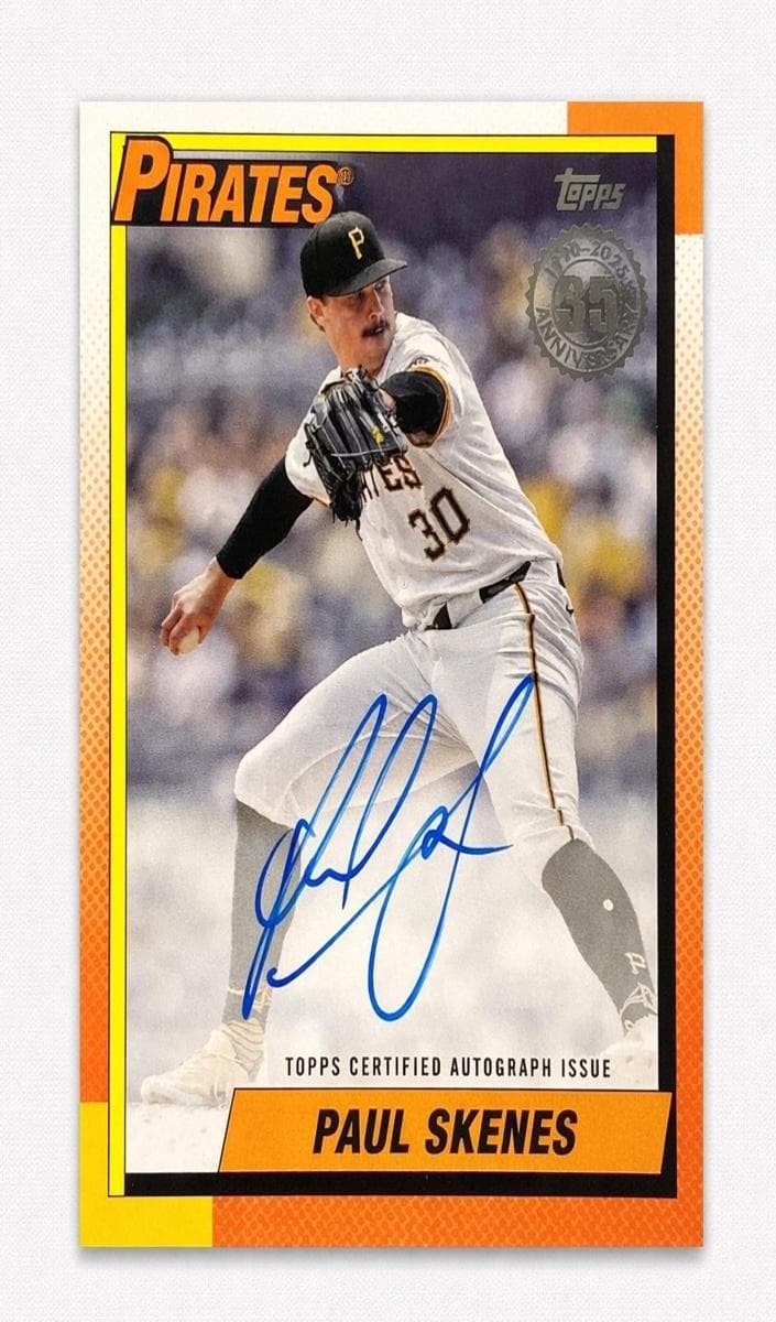 Paul Skenes 2025 topps Topps