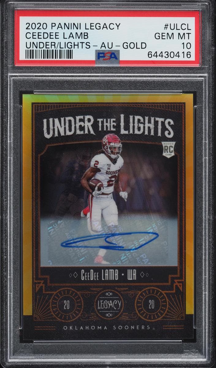 CeeDee Lamb 2020 panini