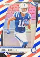 Adonai Mitchell trading card