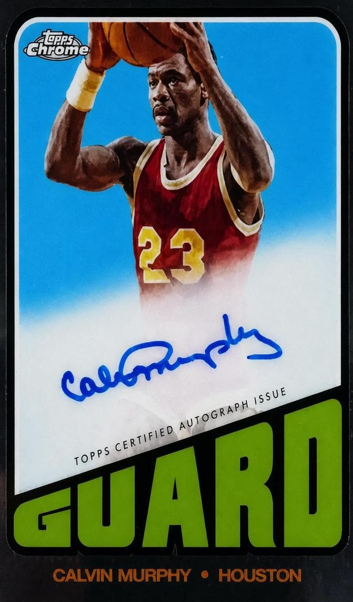 Calvin Murphy 2023 topps Topps Chrome