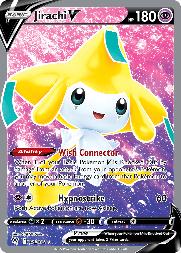 Jirachi V 2022 Pokemon Japanese Time Gazer
