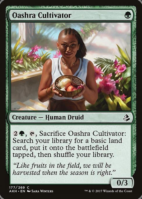 Oashra Cultivator 2017 Magic: The Gathering Amonkhet