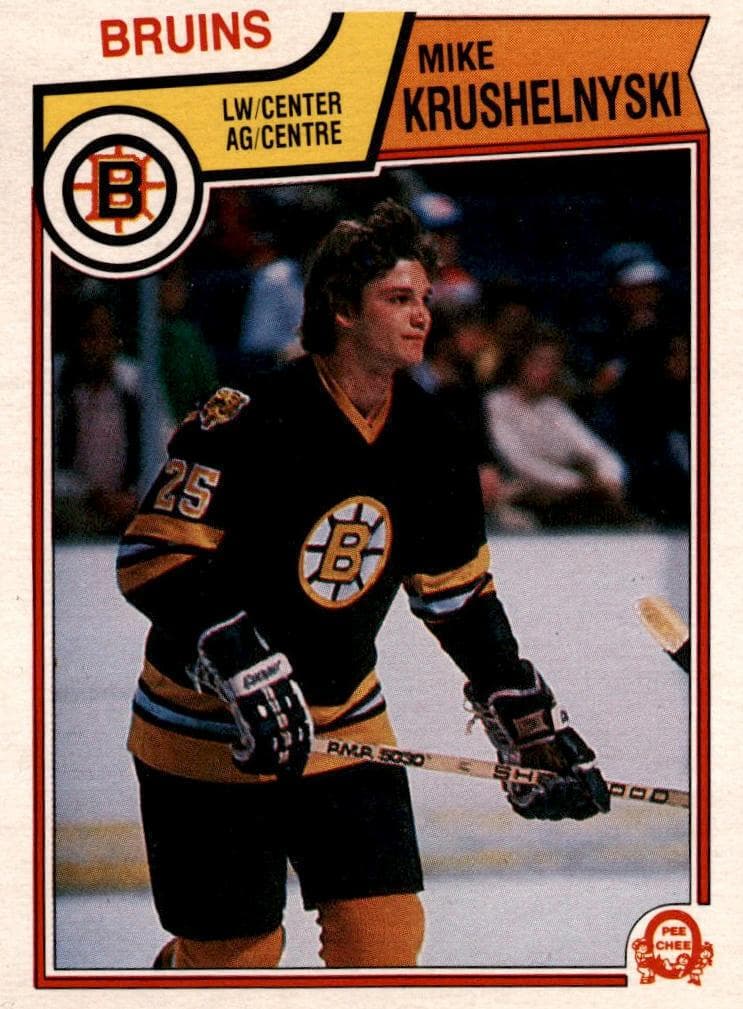 Mike Krushelnyski 1983 topps O-Pee-Chee