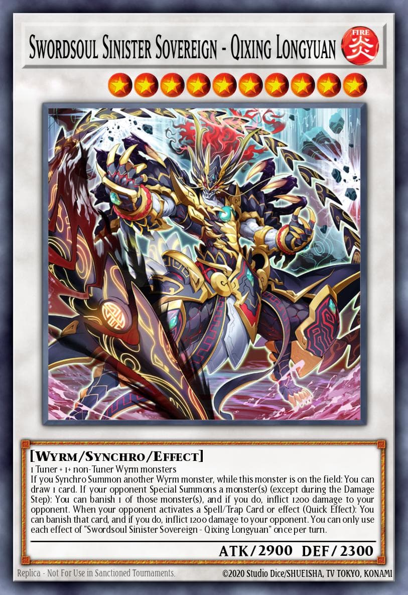 Swordsoul Sinister Sovereign - Qixing Longyuan #MAMA-EN040