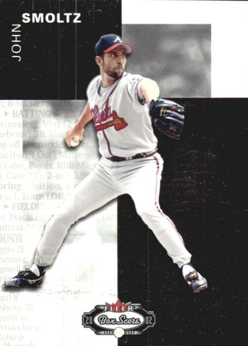 John Smoltz 2002 fleer Fleer Box Score