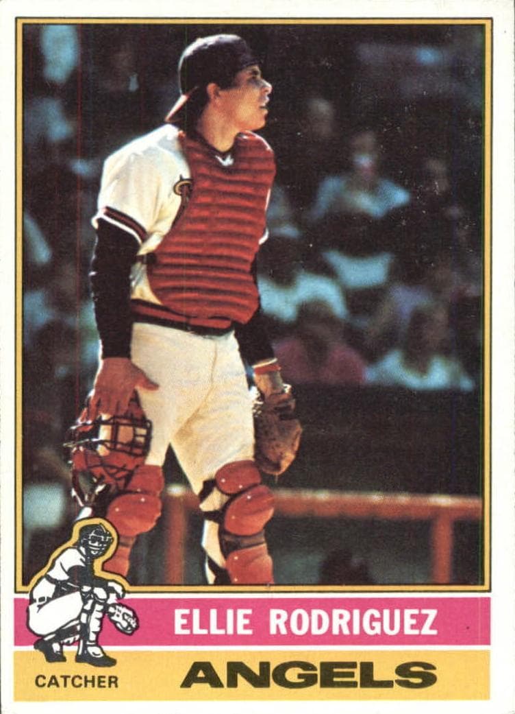 Ellie Rodriguez 1976 topps Topps