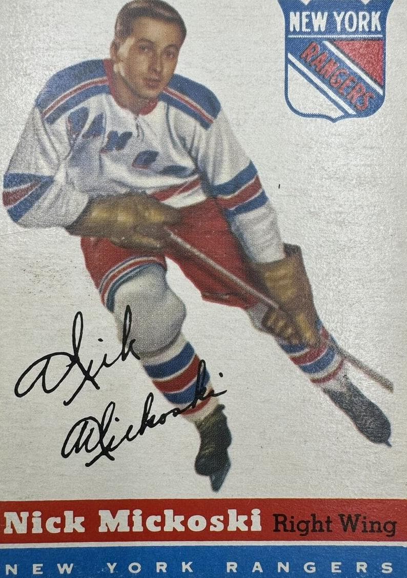 Nick Mickoski 1954 topps