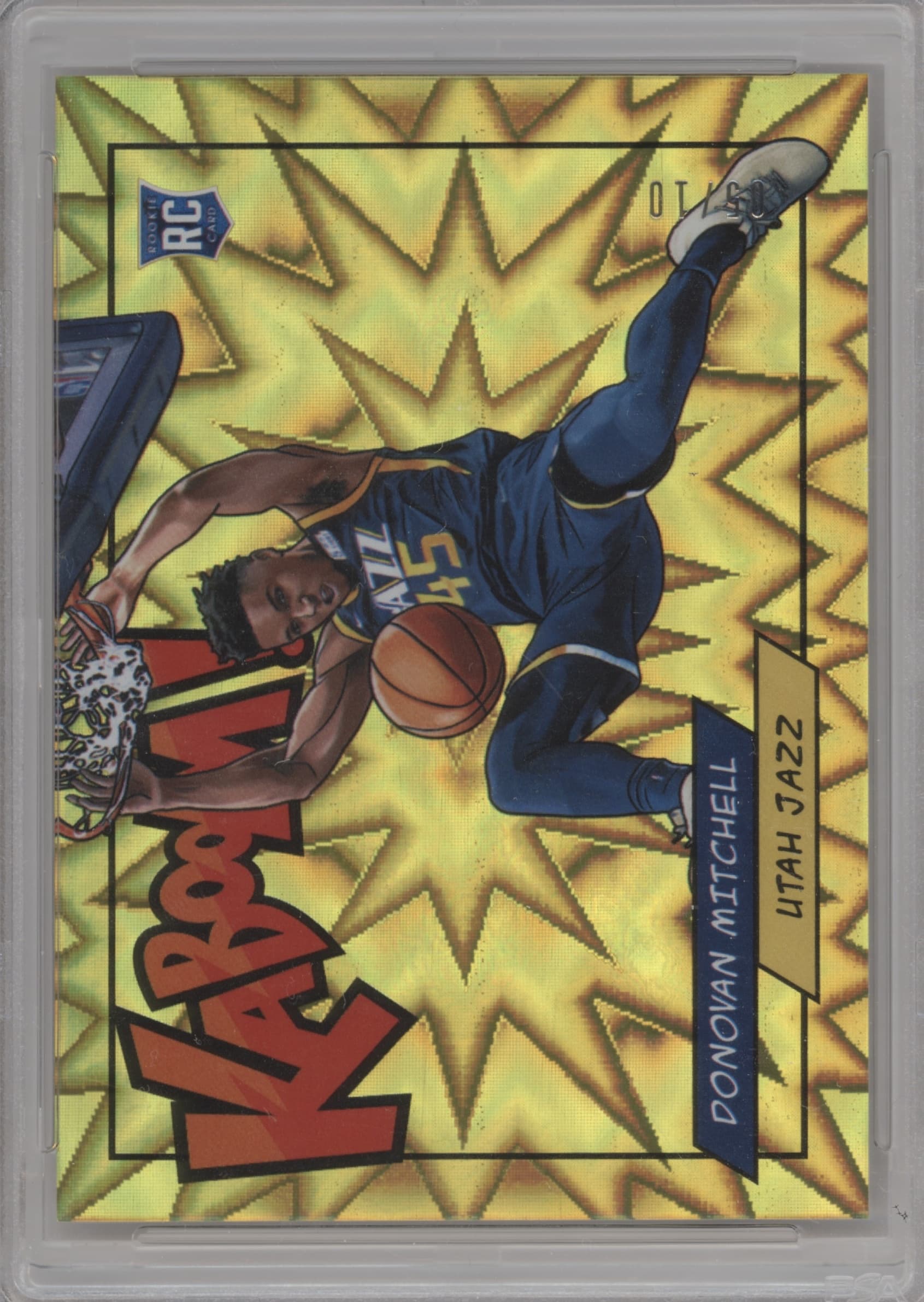 Donovan Mitchell 2018 panini Kaboom