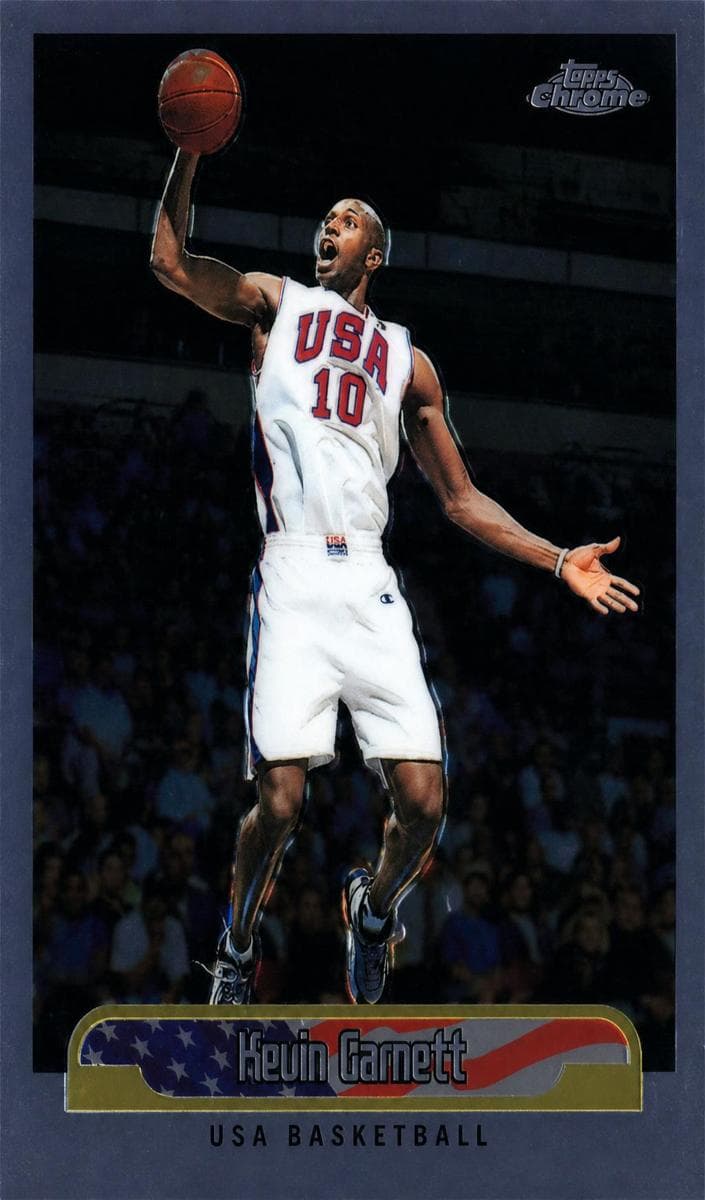 Kevin Garnett 1999 topps Topps Chrome