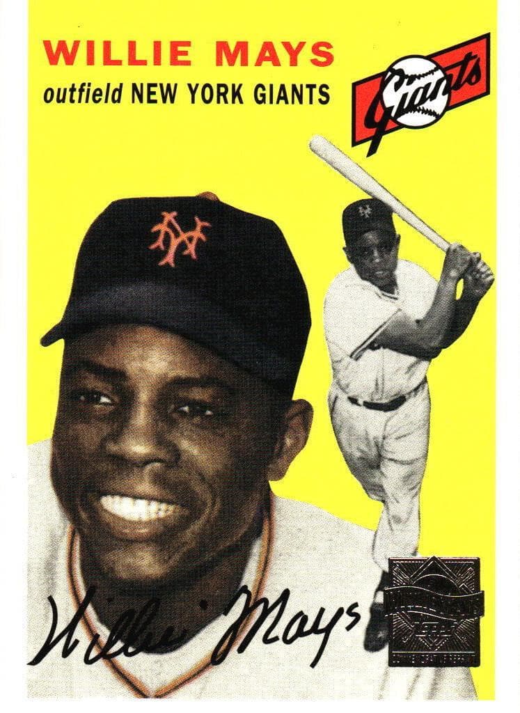 Willie Mays 1997 topps Topps