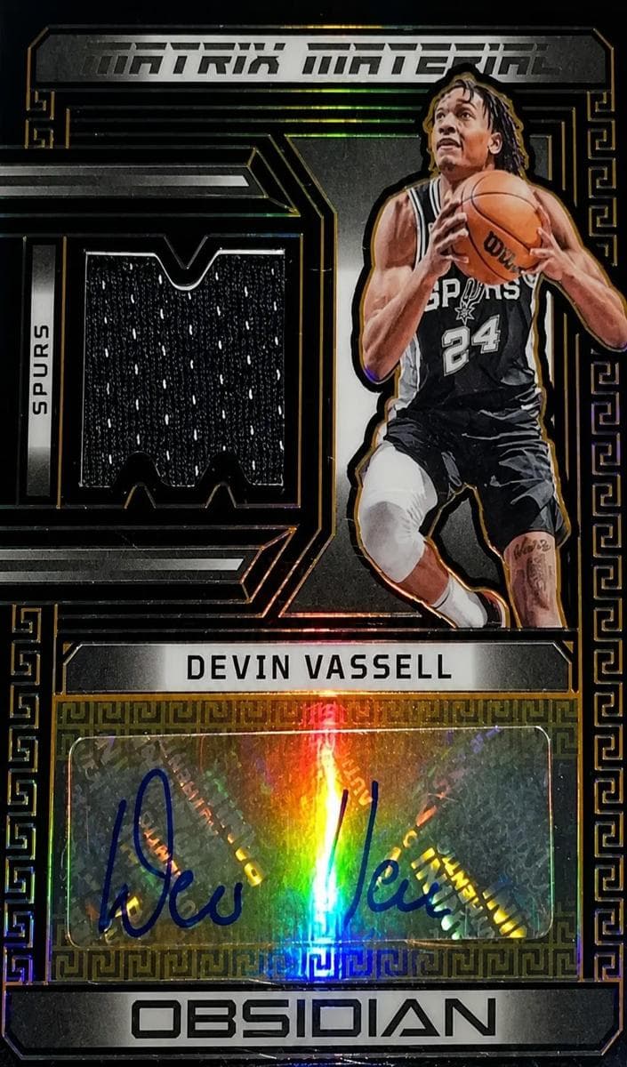 Devin Vassell 2022 panini Panini Obsidian