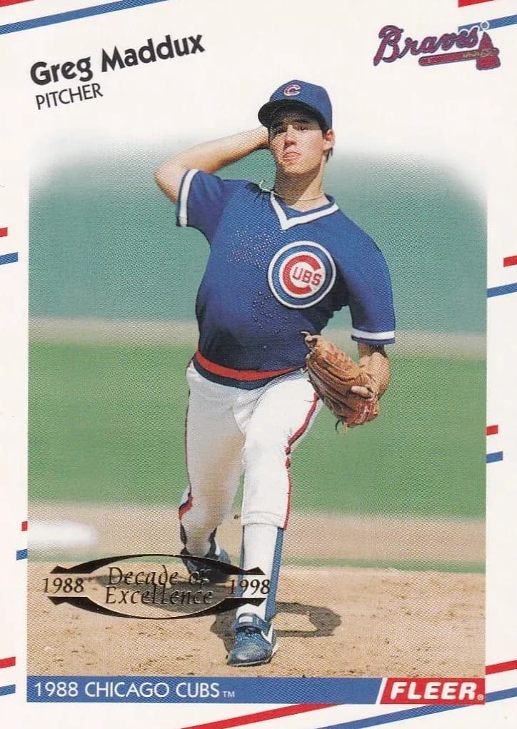 Greg Maddux 1998 fleer Tradition