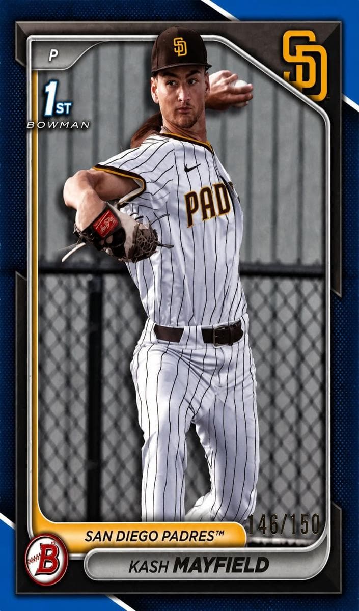 Kash Mayfield 2024 bowman Bowman Draft