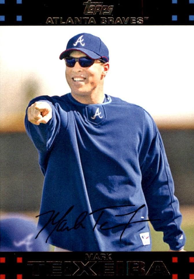 Mark Teixeira 2007 topps