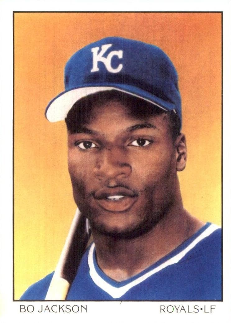 Bo Jackson 1990 panini Score