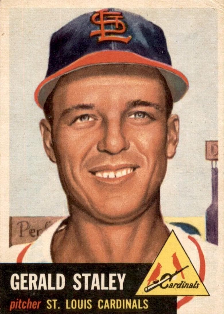 Gerald Staley 1953 topps Topps
