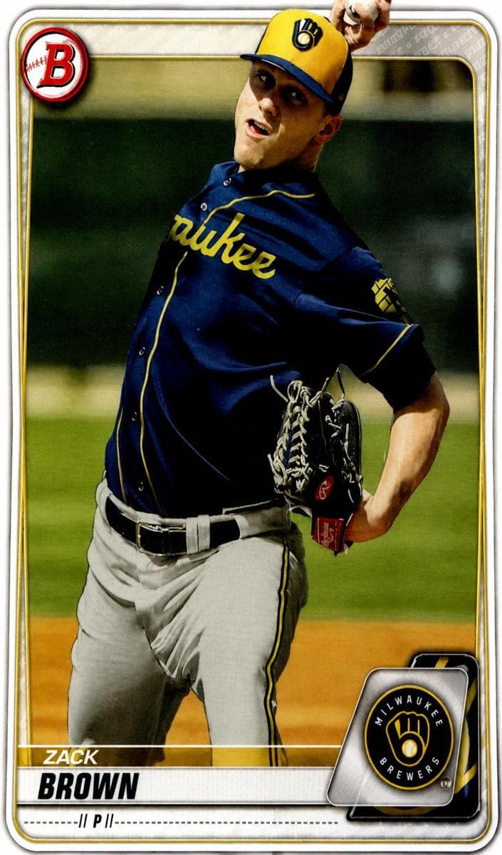 Zack Brown 2020 bowman Bowman