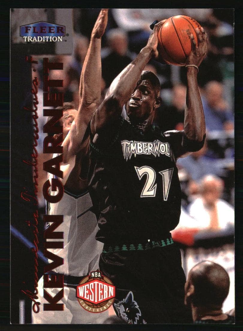 Kevin Garnett 1999 fleer Tradition
